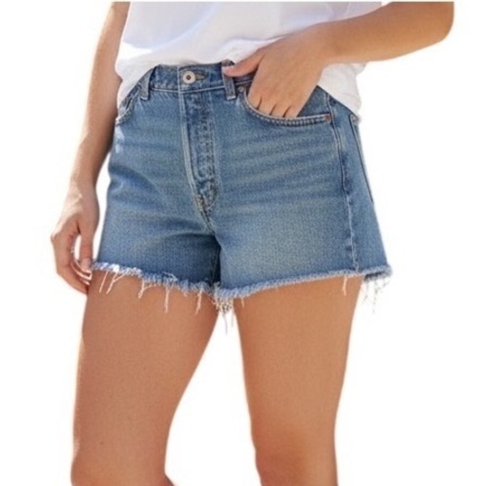 Levis 550 Relaxed Fit Lace Back Pocket Denim‎ Shorts Size 14